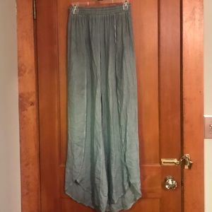 Wide leg flowy pants